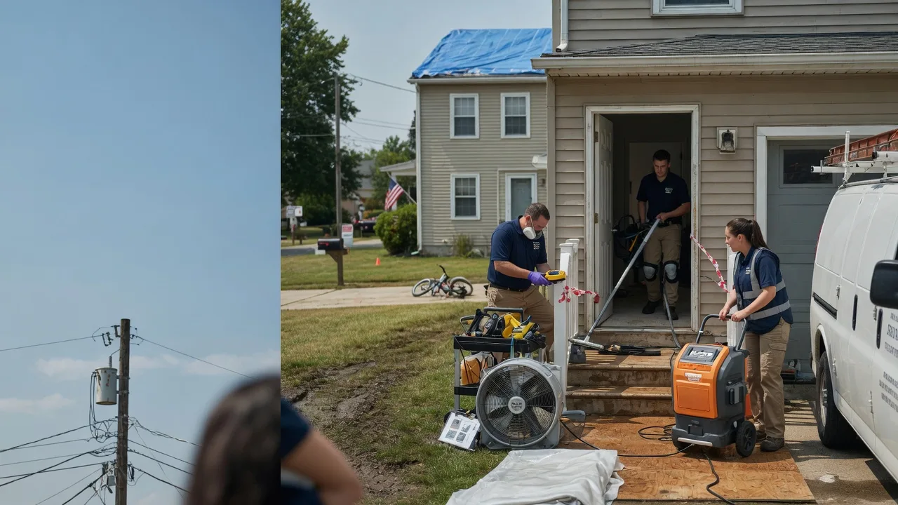 Water Damage Repair in Woodridge, IL near me